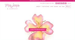 Desktop Screenshot of mrsjonesandco.com